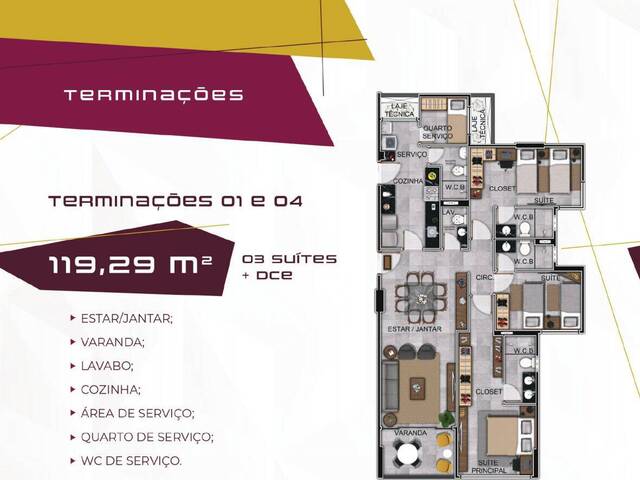 #73 - Apartamento para Venda em Maceió - AL